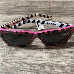 Prada brand new with tags glasses multicolored